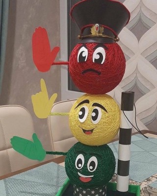 Светофор своими руками в садик