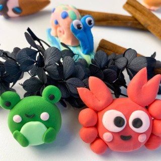 Лепка из мягкого пластилина