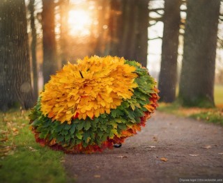 Осенние зонтики