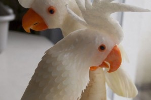 Птица из овощей