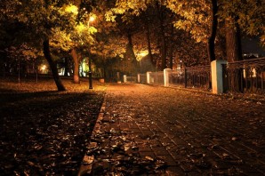 Осенний вечер в городе