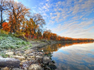 Красивая поздняя осень