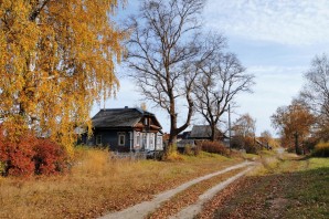 Золотая осень в селе