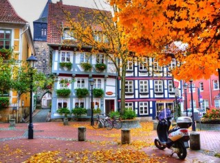 Улицы германии осенью