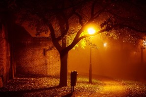 Осень улица фонарь