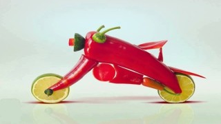 Машинка из овощей