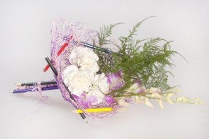 Букет в целлофане