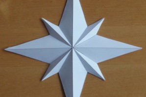 Вифлеемская звезда из бумаги