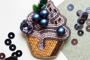 Броши из бисера для начинающих