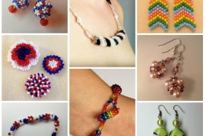 Легкие украшения из бисера