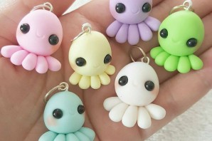 Красивые фигурки из воздушного пластилина