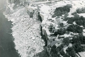 Ниагарский водопад без воды
