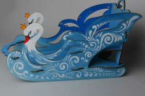 Сани для деда мороза своими руками