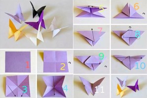 Оригами поэтапно из бумаги