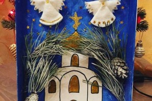 Поделка на рождественскую тему