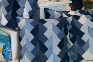 Пэчворк из джинсовой ткани