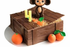 Чебурашка из мастики