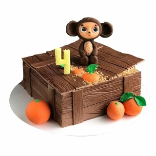 Чебурашка из мастики