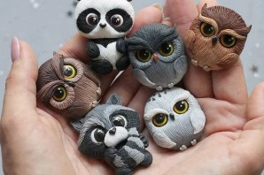 Фигурки из полимерной глины для начинающих