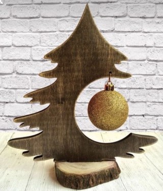 Поделки из фанеры на новый год