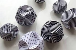 Объемные шары из бумаги своими руками