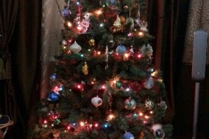 Домашняя новогодняя елка