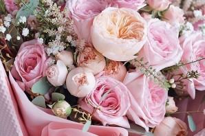 Шикарный букет цветов с днем рождения женщине