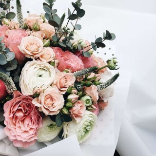 Модные букеты цветов