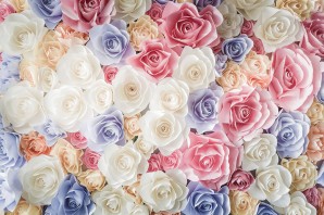 Обои с большими цветами