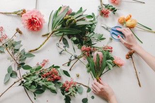 Искусственные цветы для флористики