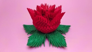 Модульное оригами цветы