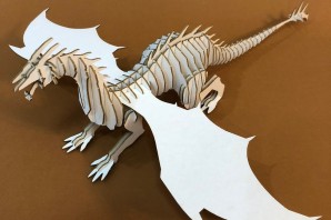 Дракон из фанеры