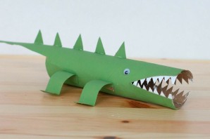 Крокодил из бумаги