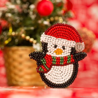 Новогодние идеи из бисера