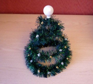 Поделки из мишуры