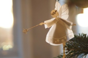 Ангел рождества поделка