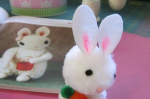 Поделка заяц в сад