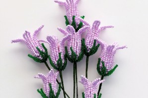 Цветы из бисера