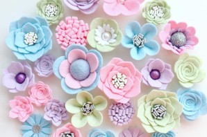 Цветы своими руками из фетра