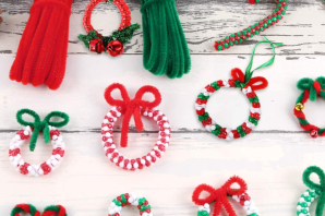 Украшения из синельной проволоки