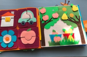 Книжка из фетра