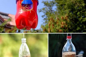 Скворечник своими руками из бутылки