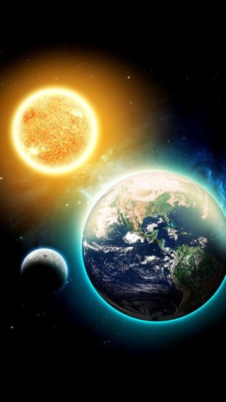 Солнце земля и луна