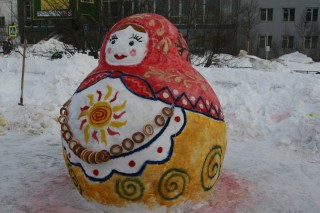 Снежные фигуры своими руками