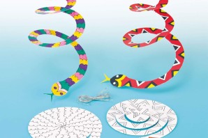 Змейка из бумаги