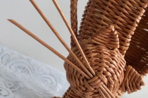 Изделия из бумажной лозы для начинающих