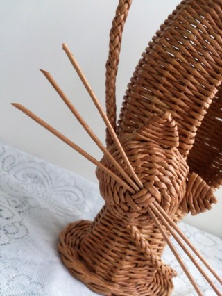 Изделия из бумажной лозы для начинающих