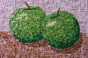 Мозаика из цветной бумаги