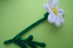 Цветы из синельной проволоки