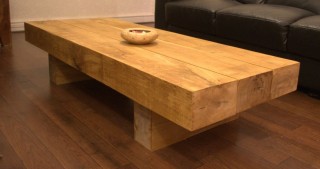 Стол из бруса